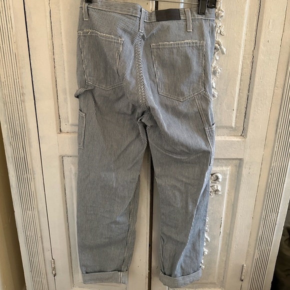 Vintage Striped Carpenter Pants Size 24 - Picture 2 of 2